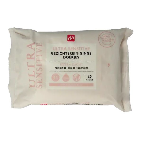 DA Gesichtsreinigungstücher Ultra Sensitive 25 Stück