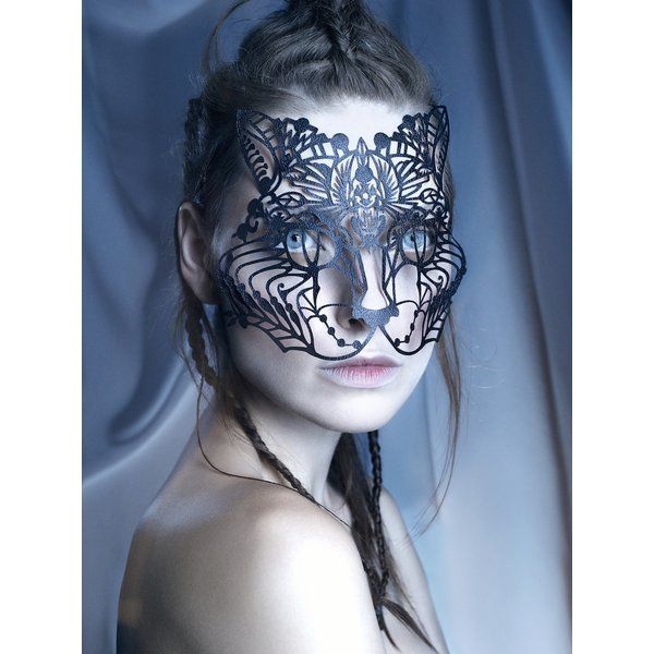 Gesicht Spitze Bastet Maske