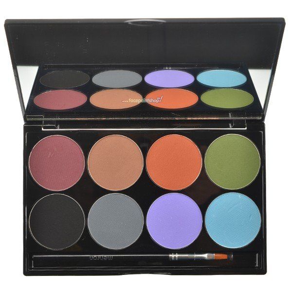 Mehron Intense Pro Pressed Pigment Palette Erde