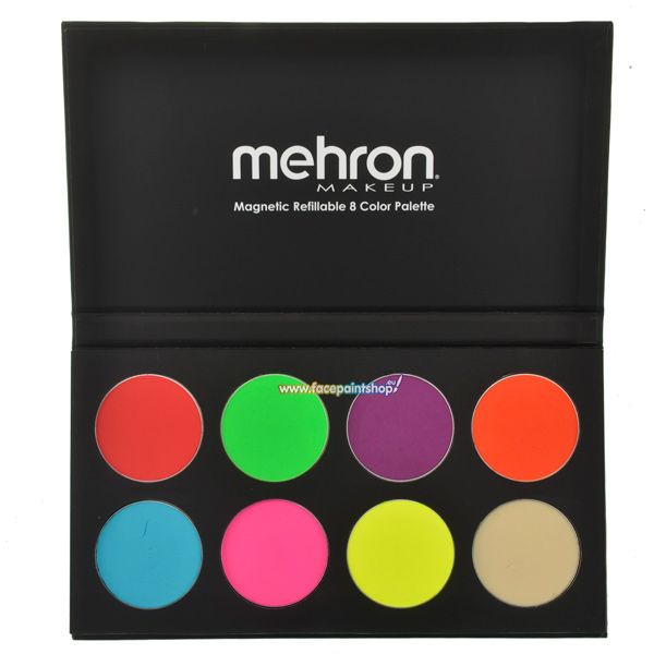 Paradise Makeup AQ - 8-Farben-Palette - Neon UV Glow