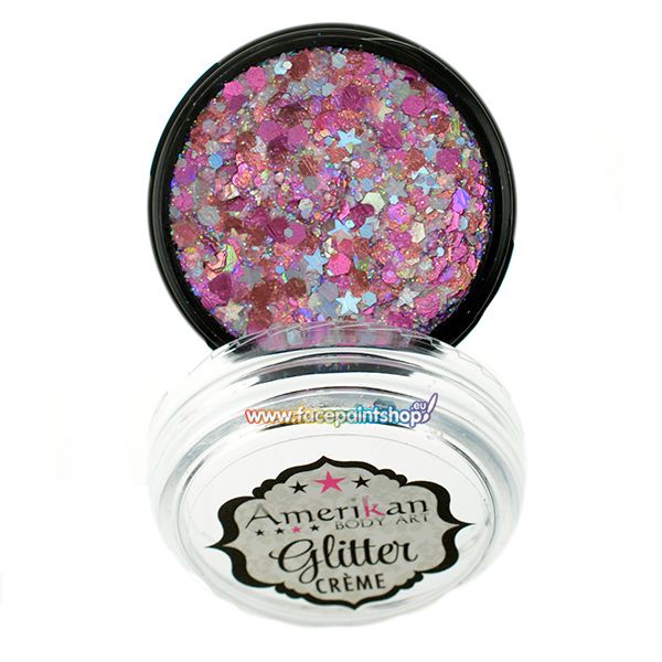 Amerikan Body Art Glitter Créme Amor 15gr