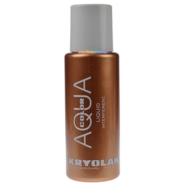 Kryolan Aquacolor Interferenz Flüssiger Bronze 150ml