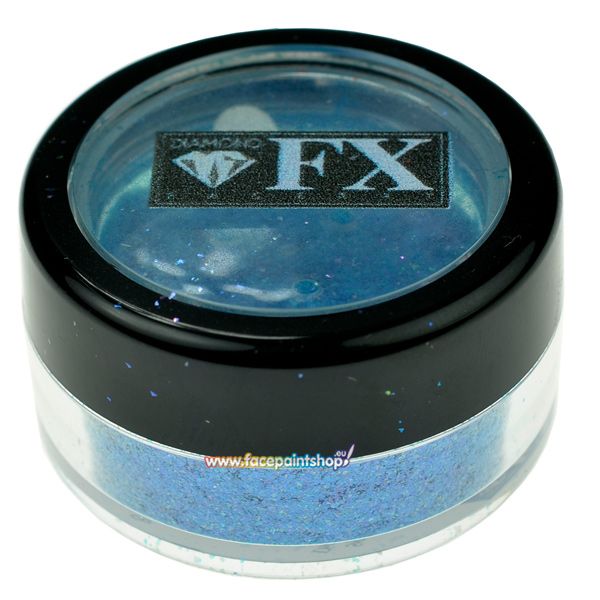 Diamond Fx Plastic Free Sparkles Blau