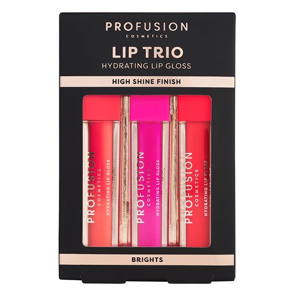 Profusion Lip Trio Hochglanz-Lippenglanz - Brights