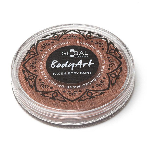 Global Face & Body Paint Metallic Kupfer 32gr