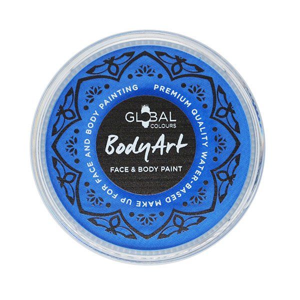 Global Face & Body Paint Neon Blau 32gr