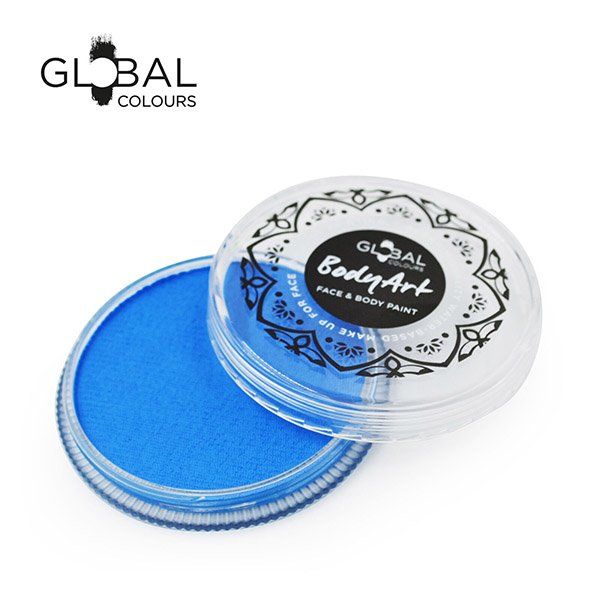 Global Face & Body Paint Neon Blau 32gr