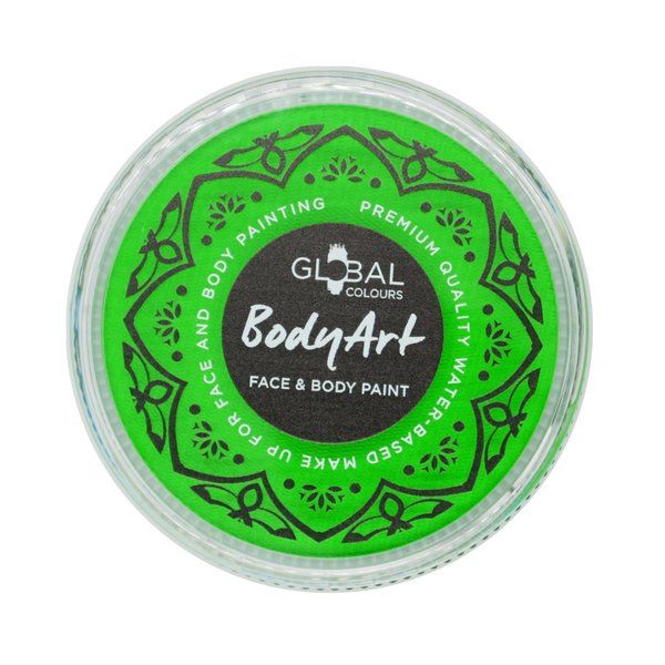 Global Face & Body Paint Neon Grün 32gr