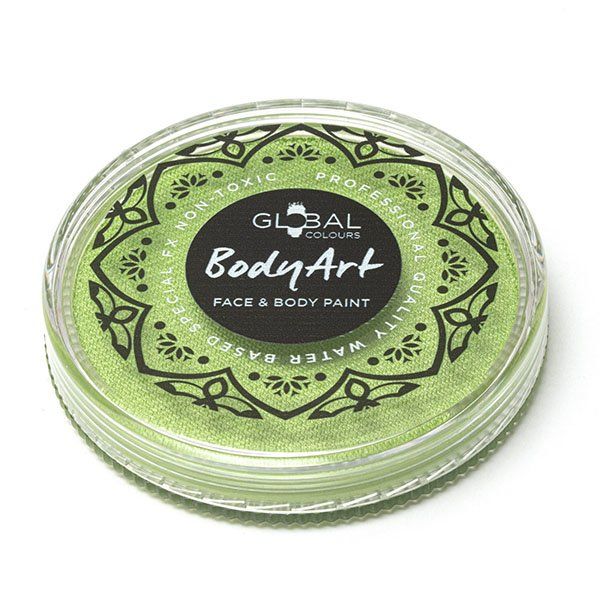 Global Face & Body Paint Perle Lime Green 32gr