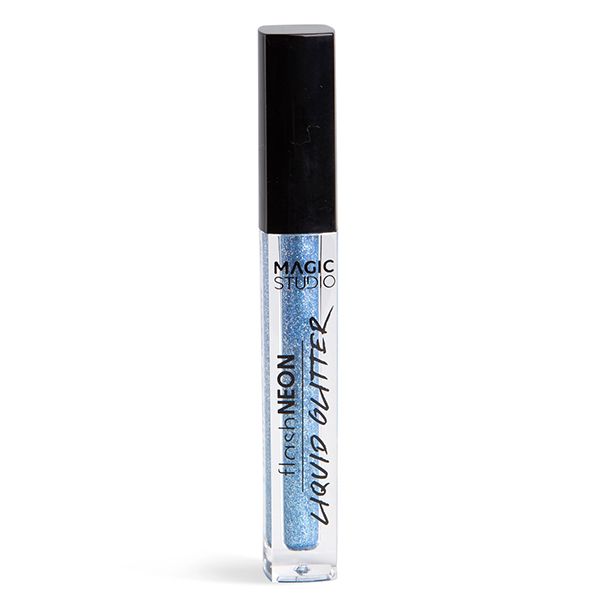 Magic Studio Neon Liquid Glitter Eyeshadow Blau