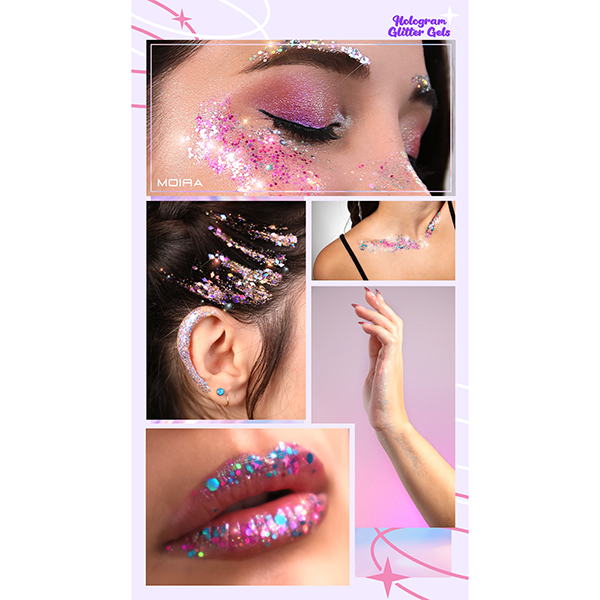 Moira Hologramm-Glitter-Gel 014