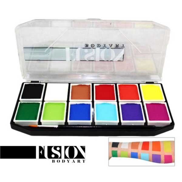 Fusion Body Art Gesichtsbemalung Sampler Palette