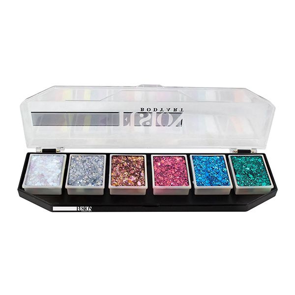 Fusion Body Art Glitter Cream Palette | Gala Sparkles