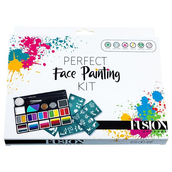 Fusion Body Art Perfekte Gesichtsbemalung Palette