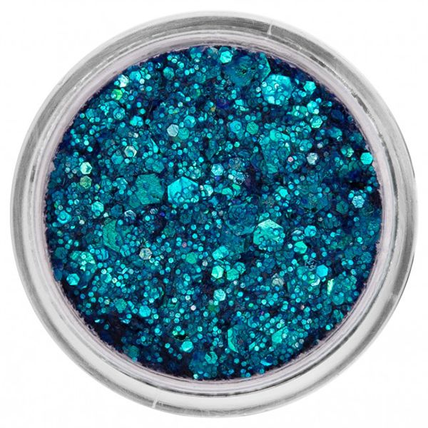 PXP Pressed Chunky Glitter Creme Pfauenblau 10ml