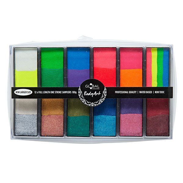 Global All You Need Bright & Shiny Palette 12er Pack