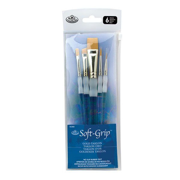 Royal Brush Soft Grip Set 5 Bürsten Sg301-3t