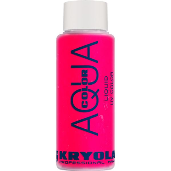 Kryolan Aquacolor Flüssigkeit Uv Farbe Rosa