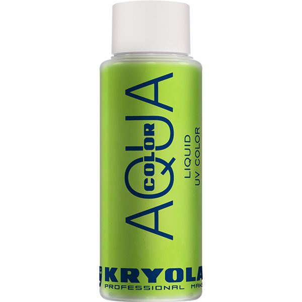 Kryolan Aquacolor Flüssig Uv Farbe Hellgrün Gr 33